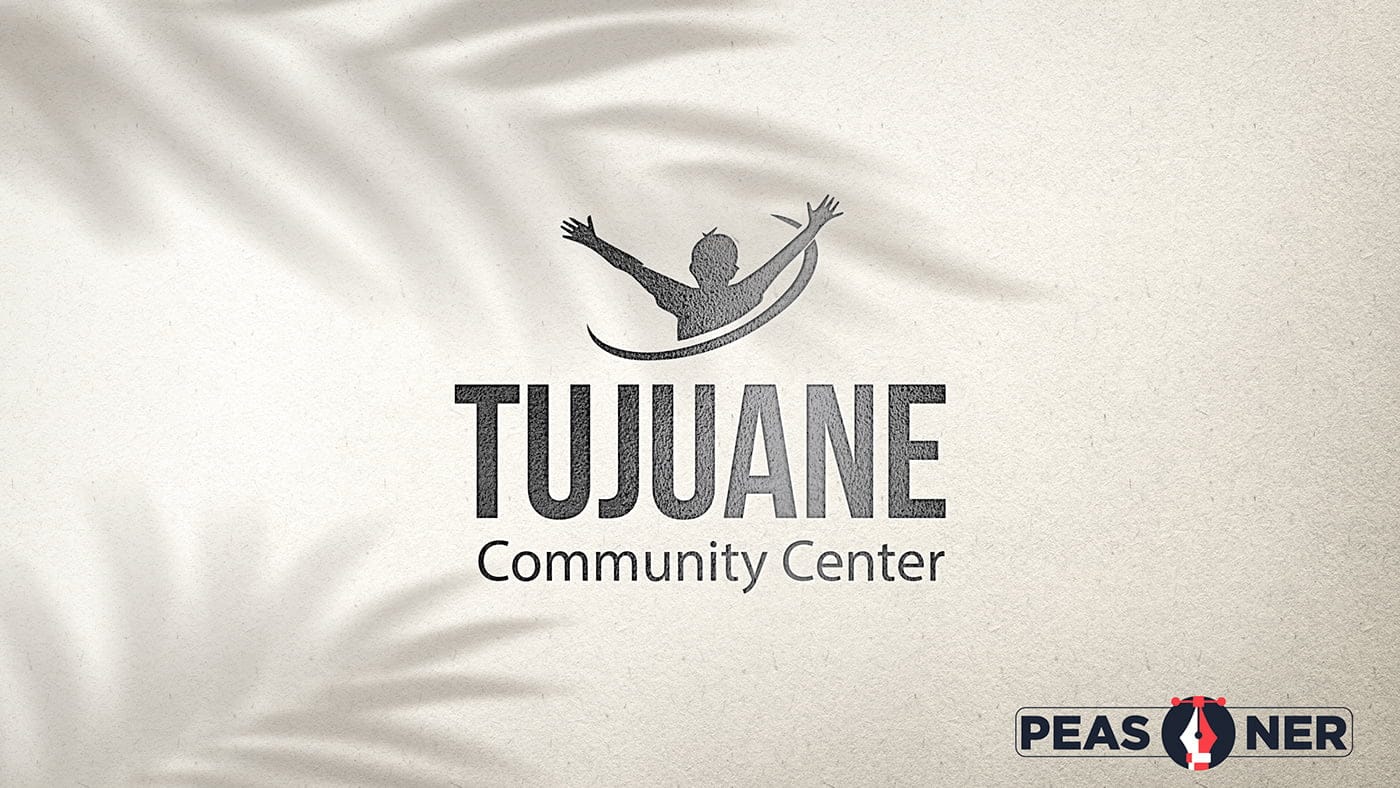Tujuane Community Center logo design - By Peasner Creatives