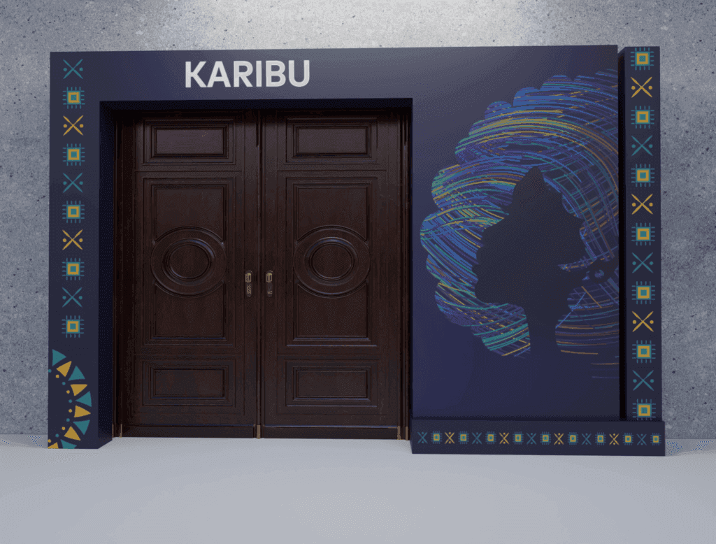 TLCOMCAPITAL - Event Entrance Arc Design - Graphic design In kenya - Event Decor