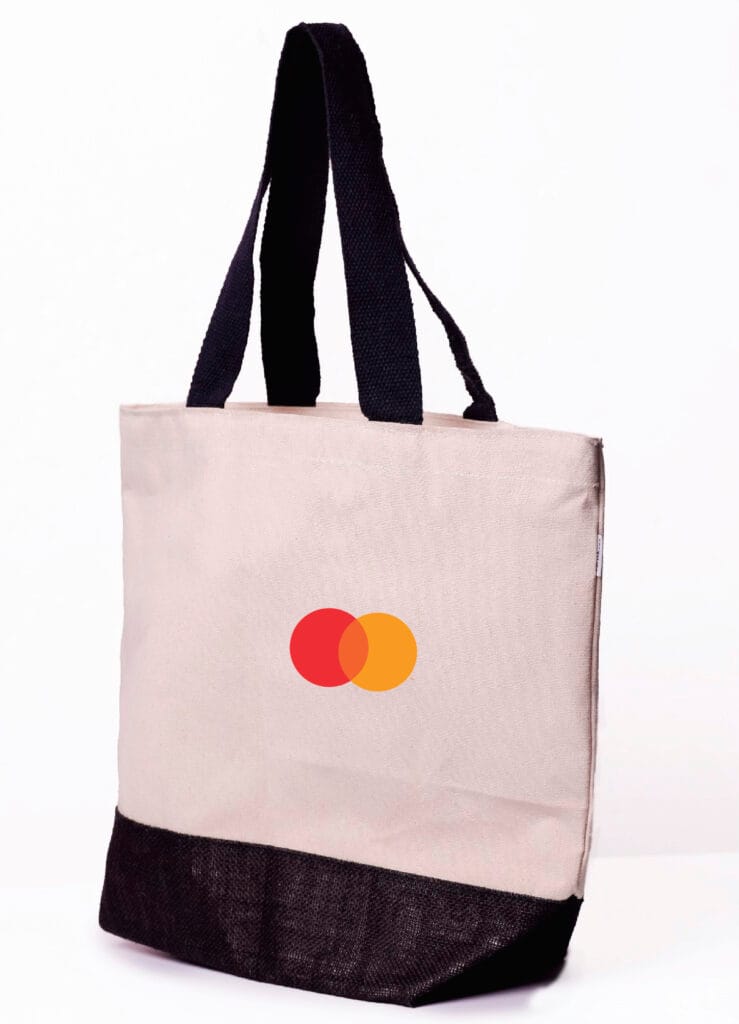 Reusable branded tote bag for corporate gifting